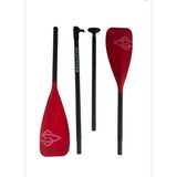 Skatinger Sup Paddle Board Çift Taraflı Teleskobik Kırmızı Kürek