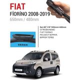 SKAUTO Fiat Fiorino Ön Cam Muz Silecek Takımı (2008-2024)
