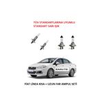 SKAUTO Fiat Linea Uzun Kısa Far Ampul Takımı H1-H7 2007-2017