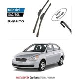 SKAUTO Hyundai Accent Era Ön Cam Muz Silecek Takımı (2006-2012)