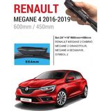 SKAUTO Renault Megane 4 Ön Cam Muz Silecek Takımı (2016-2024)