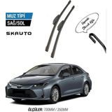 SKAUTO Toyota Corolla Ön Cam Muz Silecek Takımı (2019-2025)