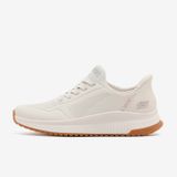Skechers 117740 WHT Bobs Squad 4 Key Look Beyaz Kadın Spor Ayakkabı
