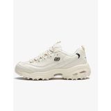 Skechers 11931-OFWT D'Lites Fresh Start Krem-Beyaz Kadın Spor Ayakkabı