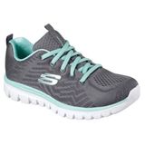 Skechers 12615-CCGR Graceful - Get Connected Gri Kadın Spor Ayakkabı