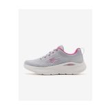 Skechers 129423 GYPK Go Run Lite Gri Kadın Koşu Ayakkabısı