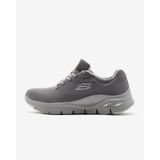 Skechers 149057TK GYMN Arch Fit - Big Appeal Gri Kadın Spor Ayakkabı