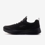 Skechers 149657TK BBK Real Smooth Dynamight 2.0 Siyah Kadın Spor Ayakkabı