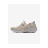 Skechers 149710 NAT Ultra Flex 3.0-Brilliant Path Slip-Ins Bej Kadın Spor Ayakkabı