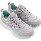 Skechers 150093Z Dlux Walker 2.0-Daisy Gri Kadın Spor Ayakkabı