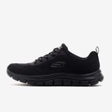 Skechers 150141TK-BBK Track New Staple Siyah Kadın Spor Ayakkabı