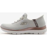 Skechers 150275 NTMT Summits Leopard Chic Bej Kadın Spor Ayakkabı