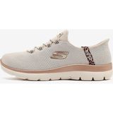 Skechers 150275TK NTMT Summits Leopard Chic Bej Kadın Spor Ayakkabı