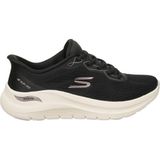 Skechers 150338 Arch Fit 2.0 Bold Motion Slip Ins Vegan Siyah Kadın Spor Ayakkabı