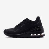 Skechers 155401 BBK Million Air - Elevated Air Siyah Kadın Spor Ayakkabı