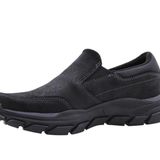 Skechers 204480 BBK Siyah Erkek Deri Spor Ayakkabı
