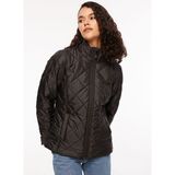 Skechers 232174-001W Outerwear Padded Jacket Siyah Kadın Regular Fit Ceket
