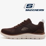 Skechers 232758TK CHOC Track-leshur Kahverengi Erkek Spor Ayakkabı