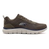Skechers 232758TK SAGE Track-leshur Haki Erkek Spor Ayakkabı