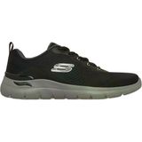 Skechers 233178TK Arch Fit Summits Siyah Erkek Spor Ayakkabı Microfiber ve Tekstil Taban Tipi ile Konforlu - 0 - Siyah
