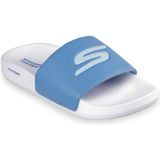 Skechers 246020-WBL Hyper Slide Deriver Beyaz Mavi Erkek Terlik