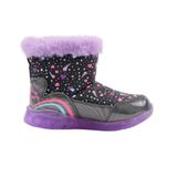 Skechers 302656N-BKLV Galactic Love Mor Siyah Bebek Koşu ve Yürüyüş Ayakkabı