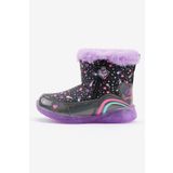 Skechers 302656N-BKLV Illumi Brights Siyah Işıklı Çocuk Bot