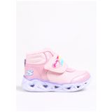 Skechers 302669L-PKLV Pembe Heart Lights Brilliant Rainbow Günlük Işıklı Çocuk Bot