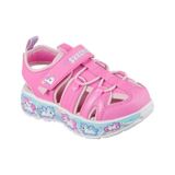 Skechers 303162n Pklp Play Scene Splash - Cute Crew Kız Çocuk Sandalet Çok Renkli