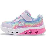 Skechers 303253 N Flutter Heart Lights Groovy Swirl Günlük Mor Kız Çocuk Spor Ayakkabı