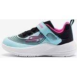 Skechers 303575N AQPR Microspec Advance Küçük Mavi Kız Çocuk Spor Ayakkabı