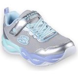 Skechers 303717 L Twisty Glow Gümüş Kız Çocuk Spor Ayakkabı