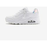 Skechers 310554L-WHT Uno Gen1 Zip And Stride Beyaz Unisex Çocuk Koşu ve Yürüyüş Ayakkabı