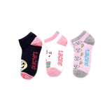 Skechers 3'lü Low Cut Sweet Socks Multi 31-34 Unisex Çocuk Çorap