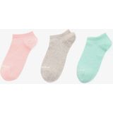 Skechers 3'lü Paket Essential Bilekli Çorap Unisex Yeşil-Pembe-Gri Çorap S2520315-3706 - Yeşil - Pembe - Gri