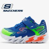 Skechers 400138N RYMT Flex Glow Bolt Mavi Işıklı Küçük Erkek Çocuk Spor Ayakkabı