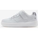 Skechers 400623L-WHT Sport Court 92 Show Maddox Beyaz Unisex Çocuk Koşu ve Yürüyüş Ayakkabı