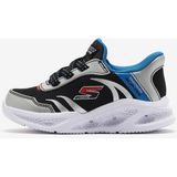 Skechers 403848N SLBK Meteor Lights Brisk Beams Küçük Gri Işıklı Erkek Çocuk Spor Ayakkabı