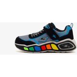 Skechers 407606N BCBL Play Scene - Storm Brights Siyah Çocuk Spor Ayakkabı