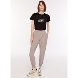 Skechers 8-506W Micro Coll Daily Jogger Lila Kadın Regular Fit Pantolon