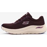 SKECHERS ARCH FIT 2.0 BIG LEAGUE Kadın Bordo Spor Ayakkabı 150051TK PLUM