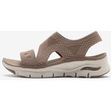 SKECHERS Arch Fit - Brightest Day Kadın Kahverengi Sandalet 119458 Moc