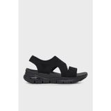 Skechers Arch Fit Çapraz Bant Detaylı Bayan Sandalet 119458 BBK SİYAH