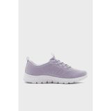 Skechers Arch Fit Logolu File Detaylı Sneaker Bayan Ayakkabı 104377 LAV LAVANTA