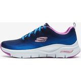 Skechers Arch Fit-Vibrant Step Kadın Lacivert Spor Ayakkabı 149724 Nvmt