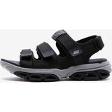 Skechers Atlan - Bodie Erkek Siyah Sandalet 210444 Blk Nefes Alabilir Yapı ile Konforlu Taban Teknolojisi