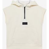 SKECHERS B 2 Yard Fleece Sleeveless Sweatshirt Büyük Erkek Çocuk Offwhite Sweatshirt SK2510076-102
