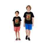Skechers B Graphic Tee Regular T-Shirt Erkek Çocuk Beden, 152, SK2610011-3817, Siyah, Erkek Çocuklar