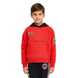 Skechers B LW Fleece Hoodie Sweatshirt Erkek Çocuk Gs Kırmızı Sweatshirt
