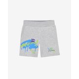 SKECHERS B Lw Fleece Short Erkek Çocuk Gs Midgreymelange Şort, Midgreymelange, 7-8